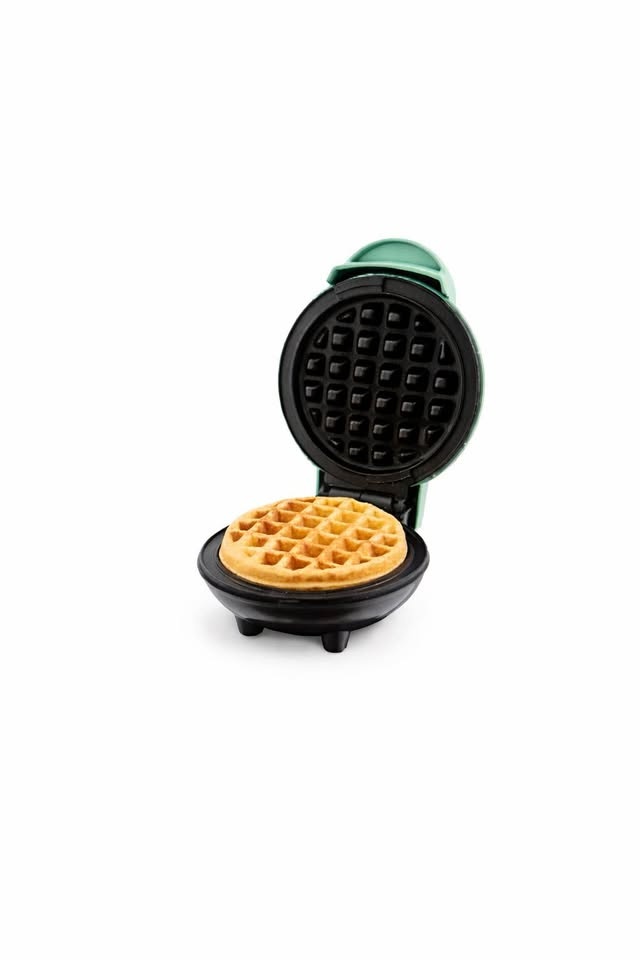 Dash mini waffle maker 4” aqua - photo 2