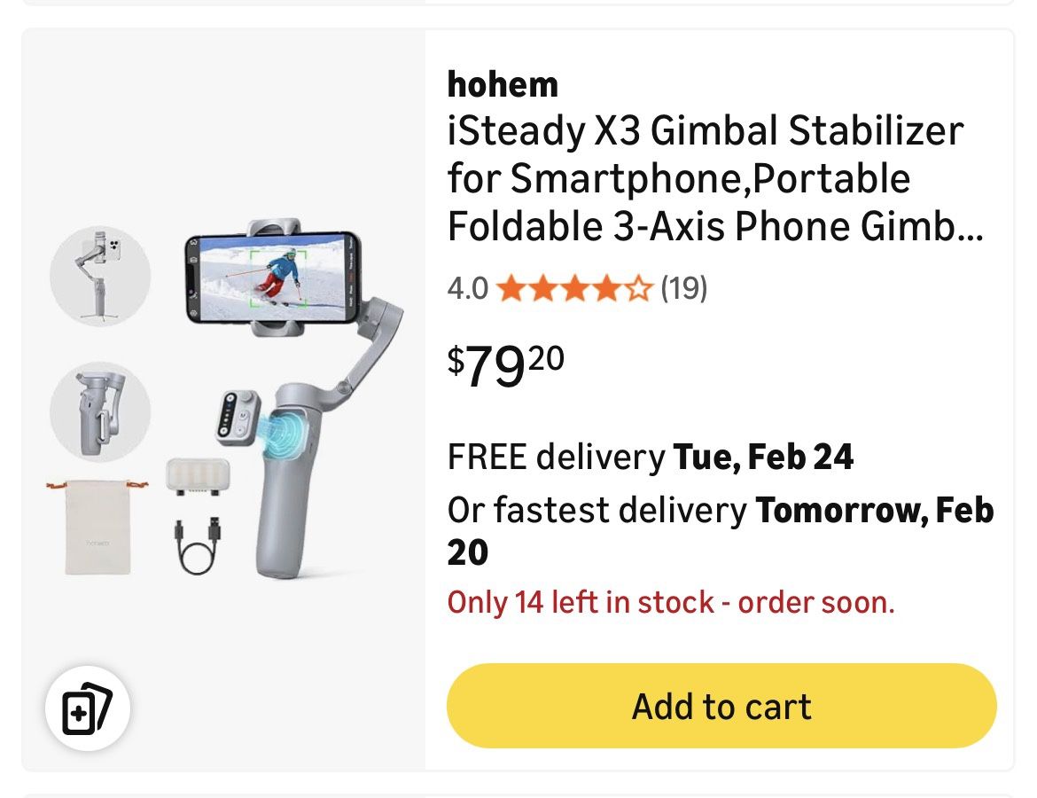 DJI Osmo Mobile SE 3-Axis Phone Gimbal