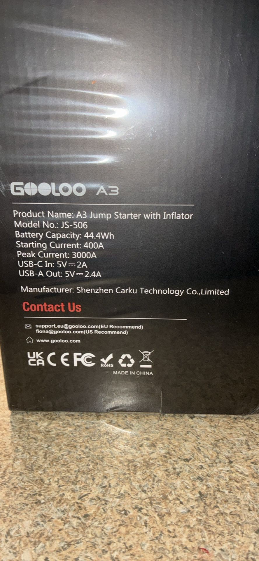 Jump Starter With Air Compressor - photo 4