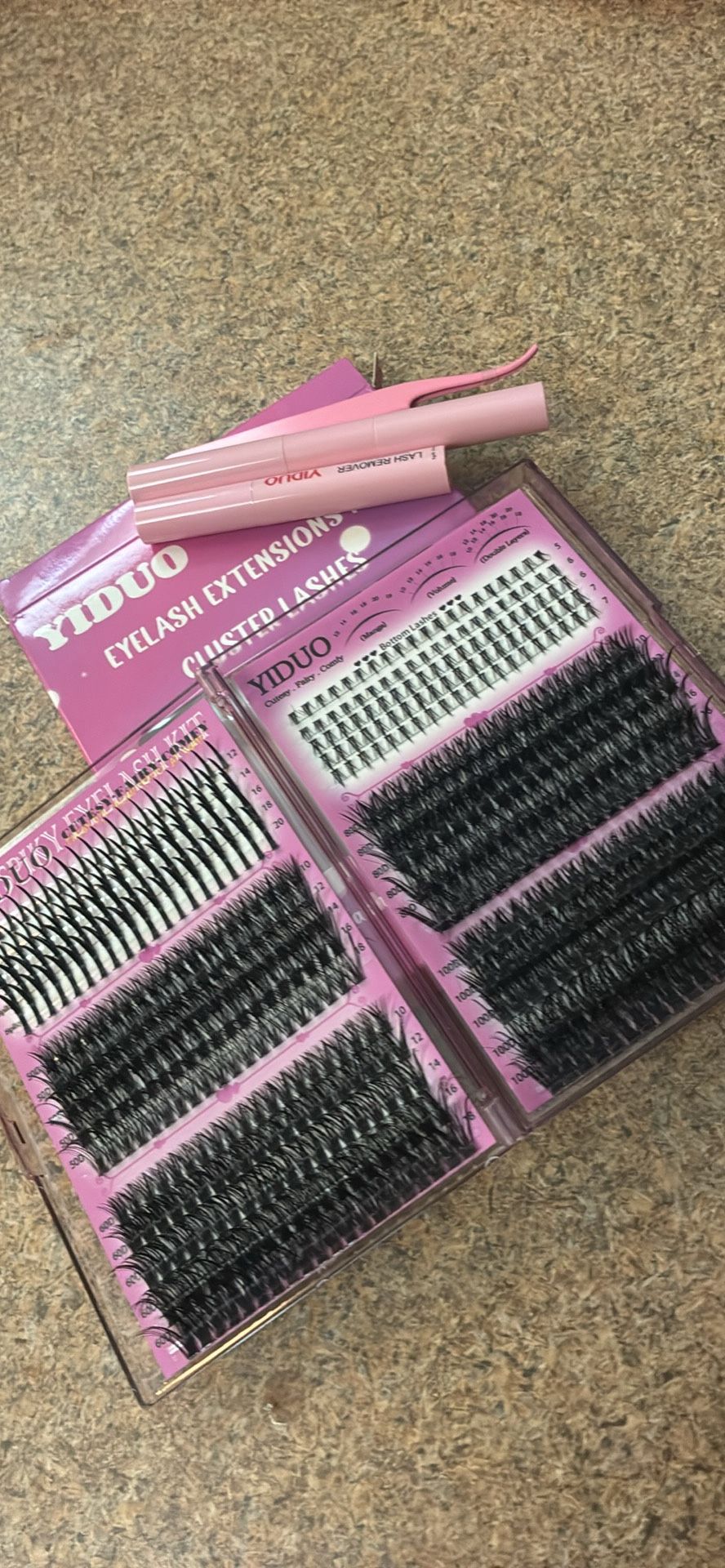 Eyelash Clusters