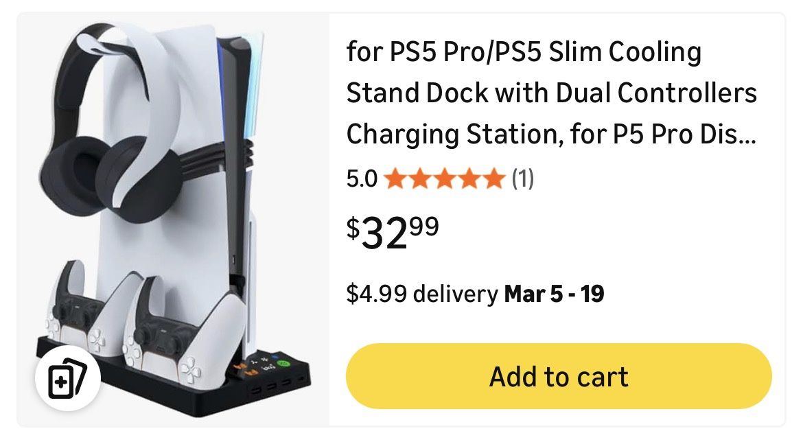 Charging Station For Ps5