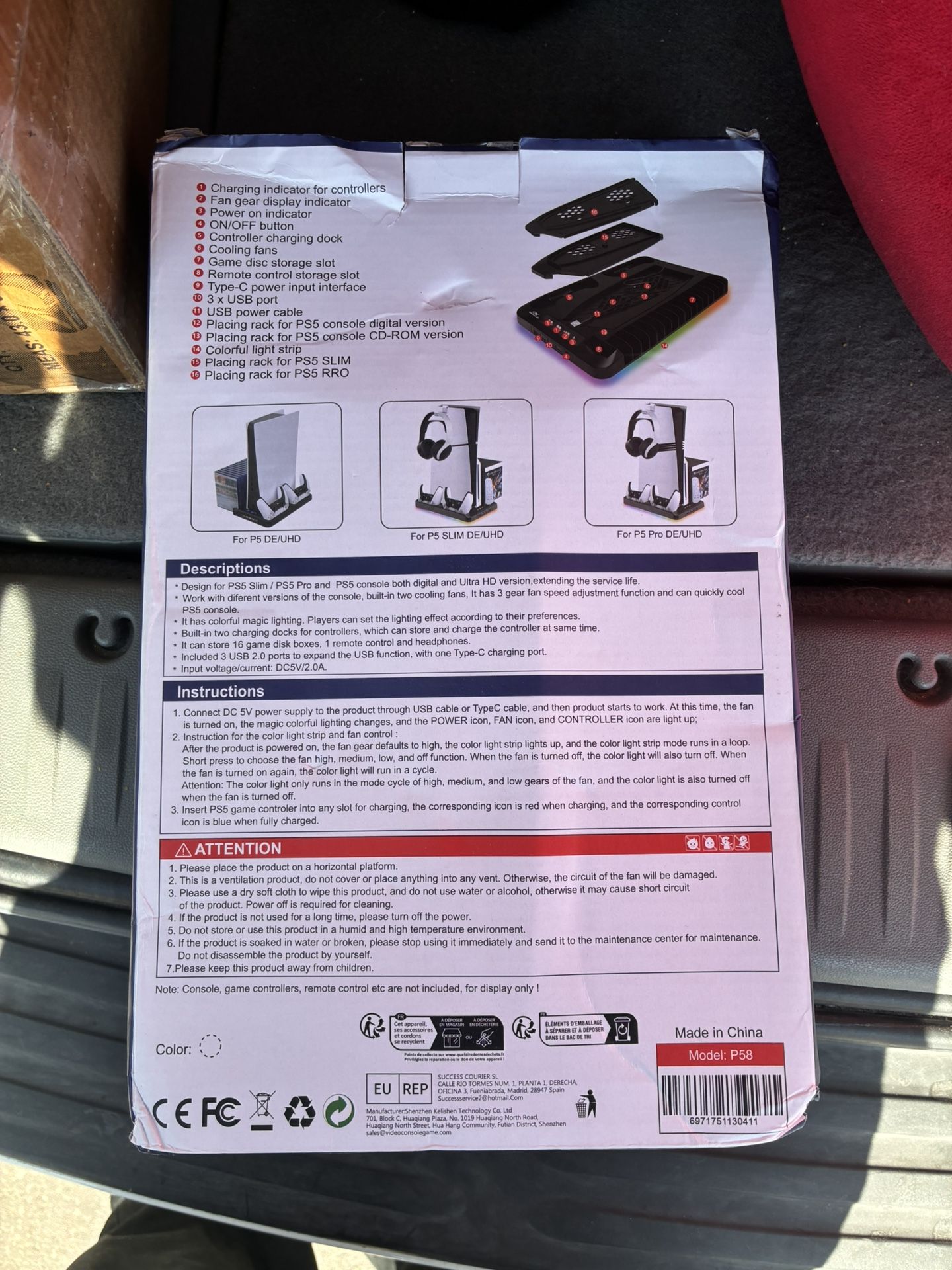 Charging Station For Ps5 - photo 3
