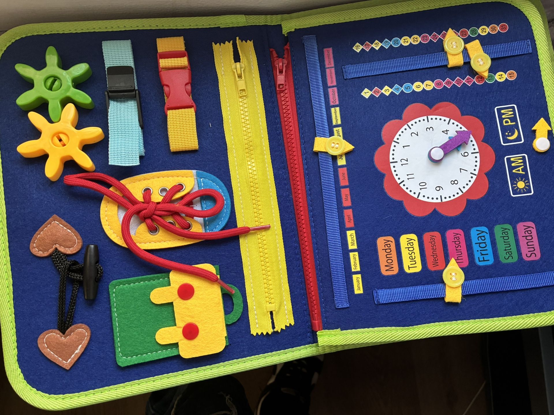 Educational Activity Developing Sensory Board for Fine Basic Dre - photo 4