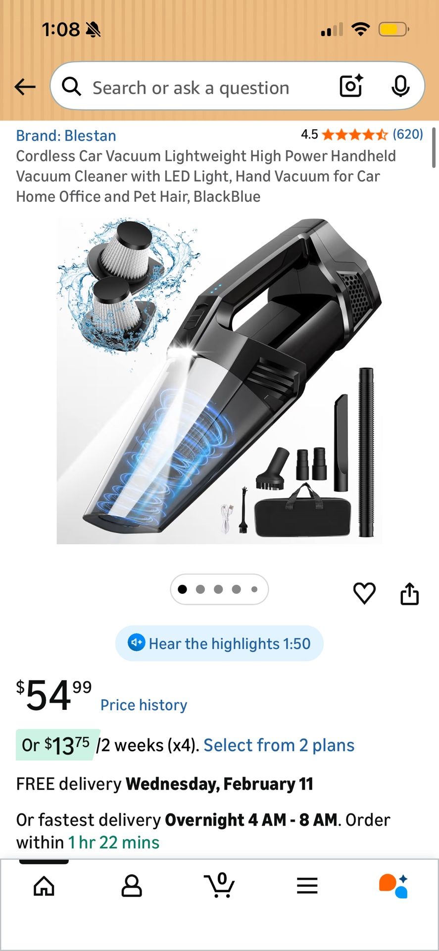 Handheld Vacuum