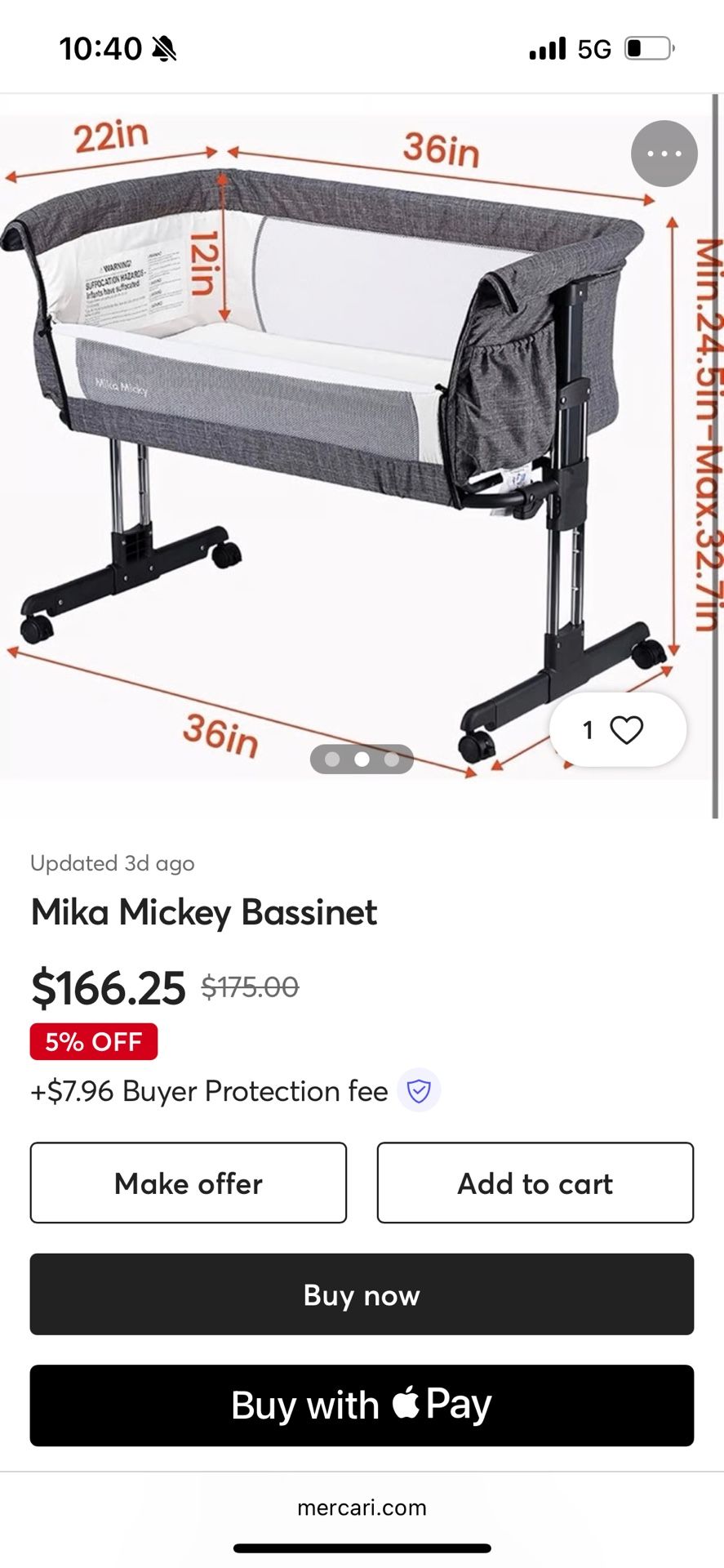 Mika Micky Bassinet