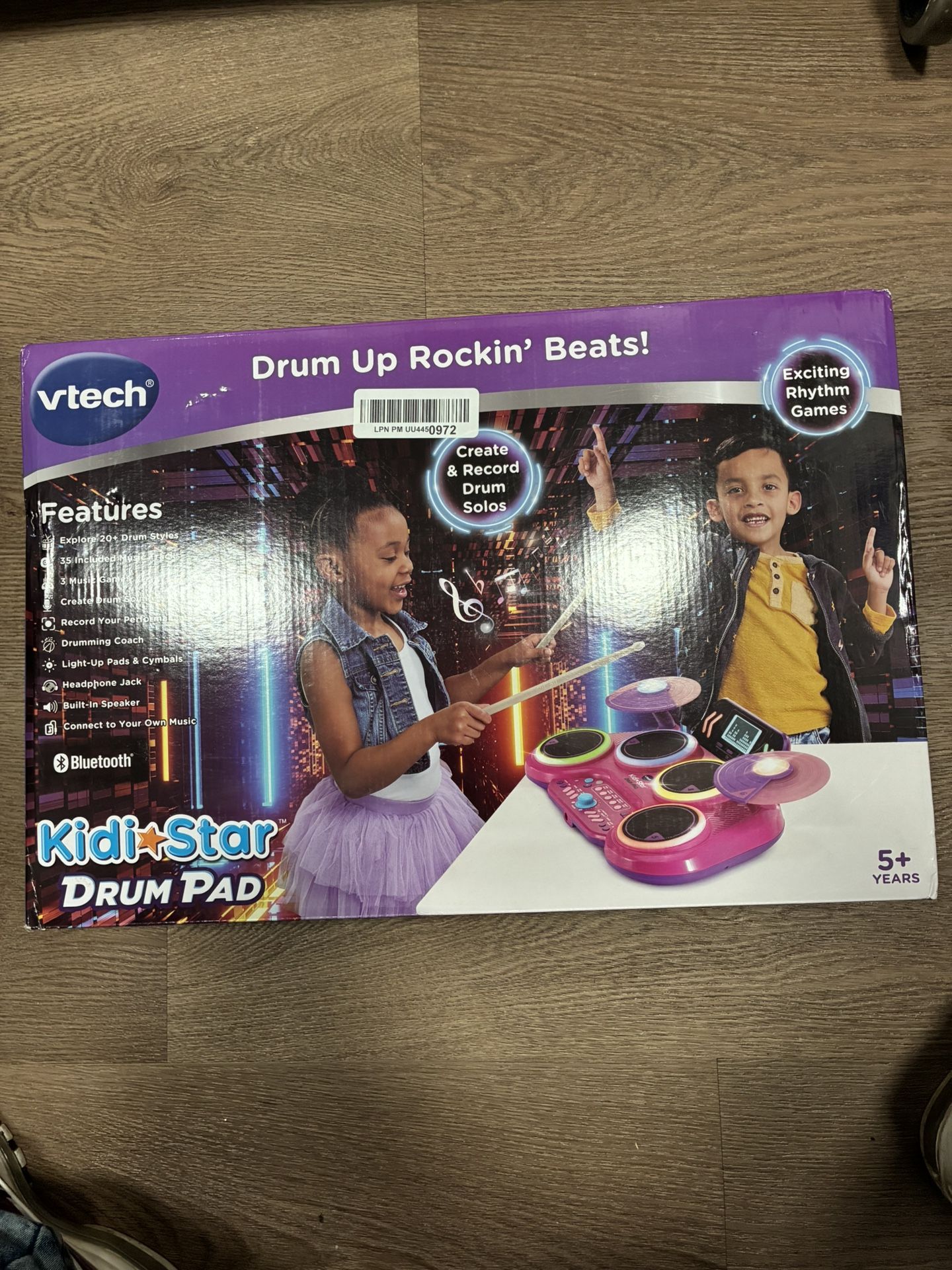 VTech Kidi Star Drum Pad, Pink - photo 2