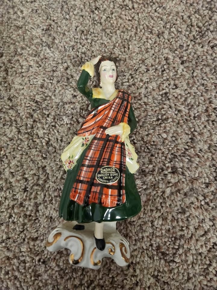 Vintage Radnor Bone China Figurine