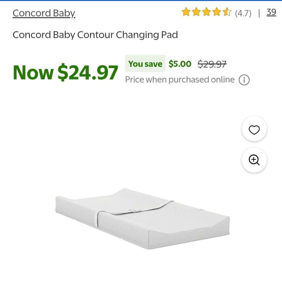 Concord Baby Changing Pad - photo 4