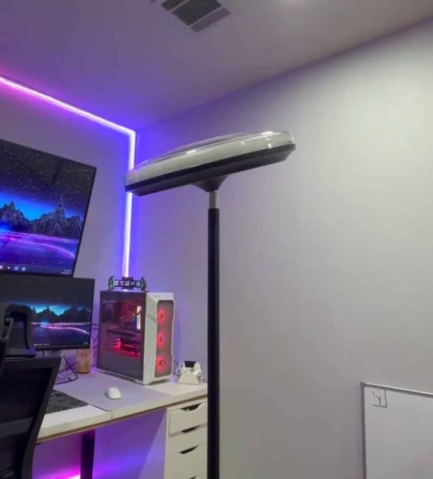 Floor Lamp, Double Side LED
