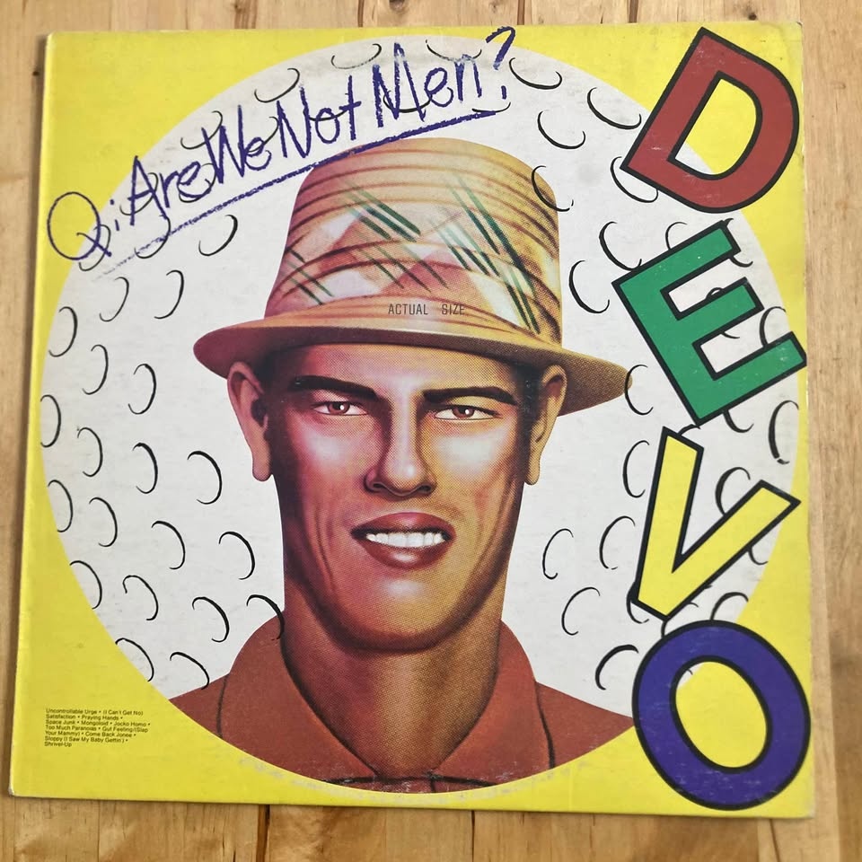 Devo - Q: Are We Not Men? A: We Are Devo! Vinyl LP Record MARBLE