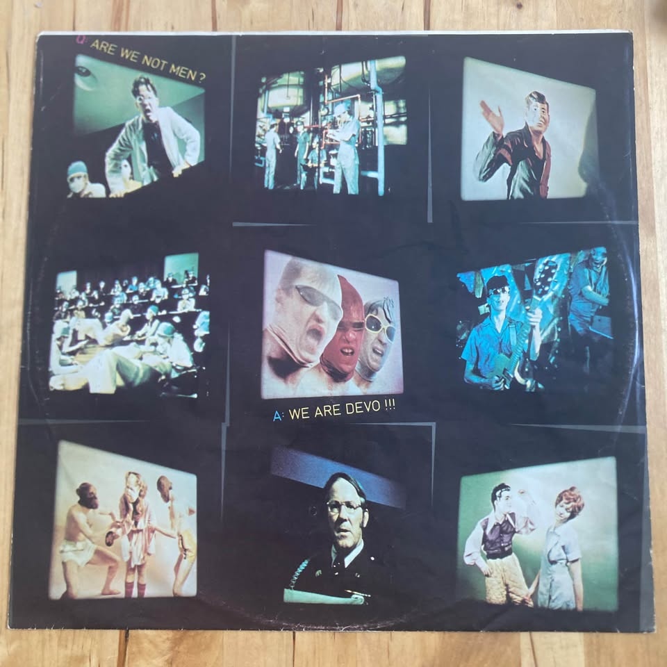 Devo - Q: Are We Not Men? A: We Are Devo! Vinyl LP Record MARBLE - photo 2