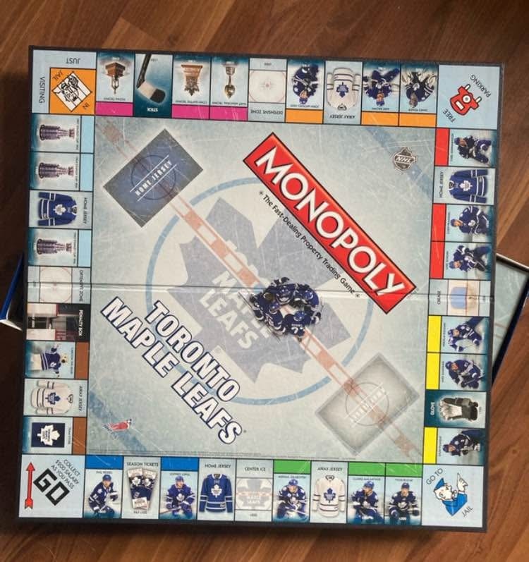 Toronto Maple Leafs Monopoly Board Game 100% COMPLETE - photo 3