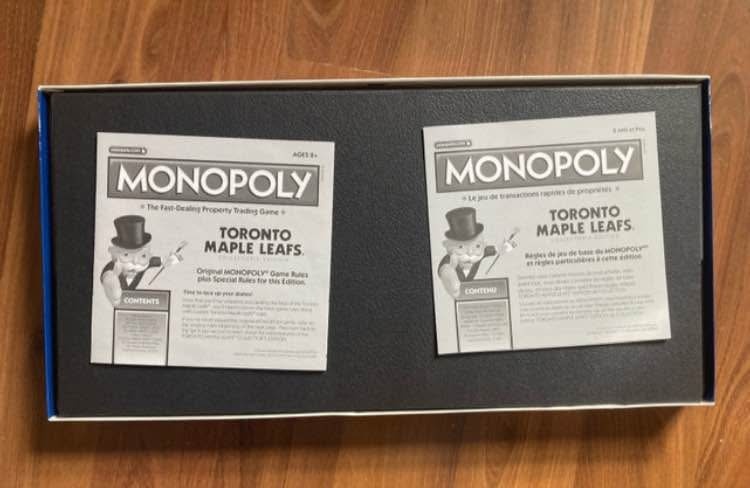 Toronto Maple Leafs Monopoly Board Game 100% COMPLETE - photo 4