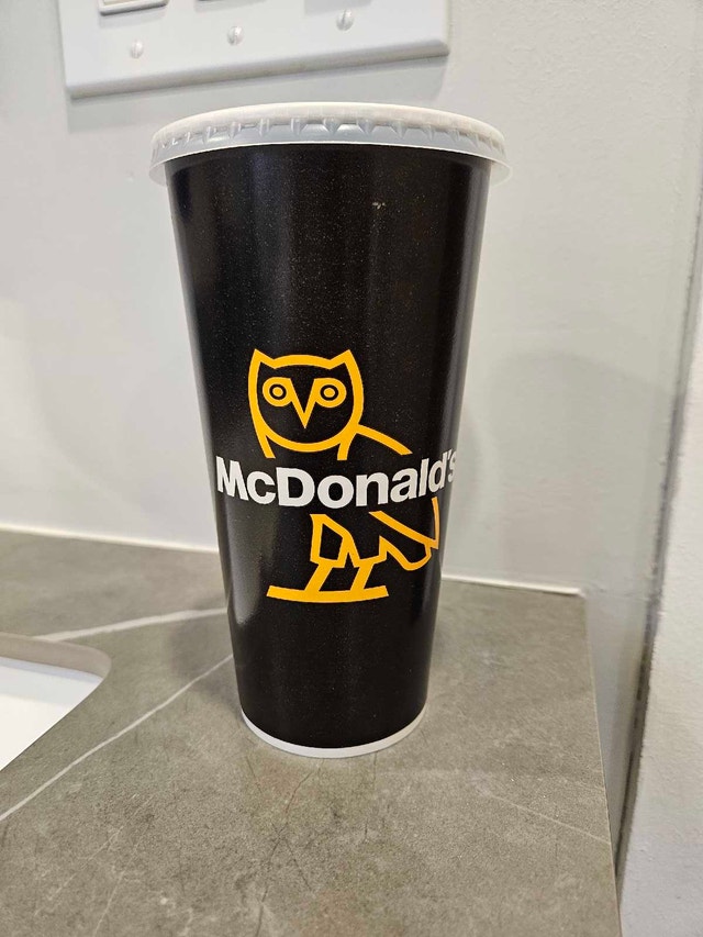 McDonalds OVO Limited Cup
