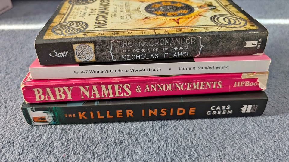 Some I just read and don't like and the baby names not going to