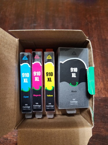 4 Pack 910XL Ink Combo for HP OfficeJet Pro 8010-8030 - photo 2