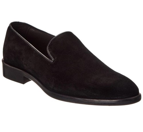 M By Bruno Magli Ellington Suede Black Loafers Men's 9