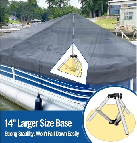 Boat Cover Support Pole Set with Tripod Base (27-71") - photo 3