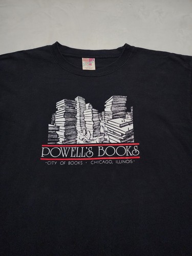 Vintage 1990s Powell's Books Chicago T-Shirt XL