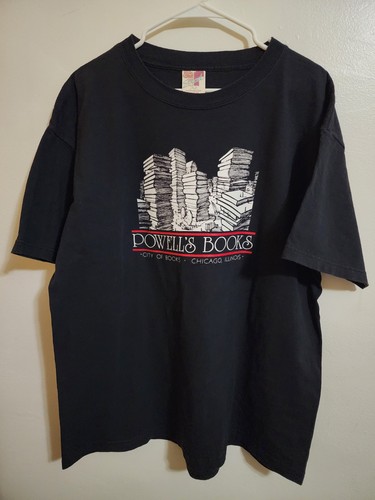 Vintage 1990s Powell's Books Chicago T-Shirt XL - photo 2