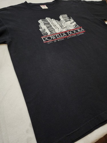 Vintage 1990s Powell's Books Chicago T-Shirt XL - photo 3