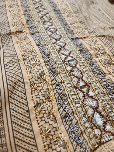 Salwar Kameez India Sequin Zari Embroidered Mirror Work Shisha 3 - photo 2
