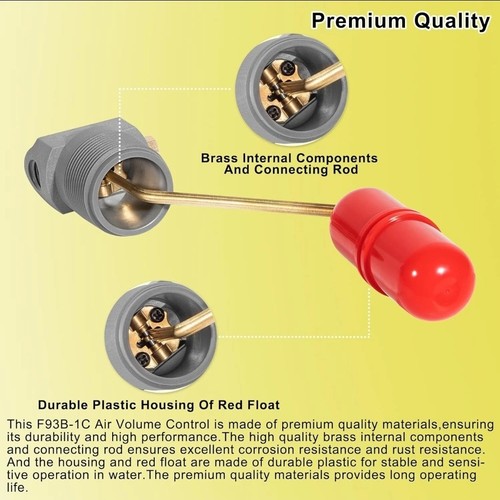 F93B-1C Air Volume Control for Deep Wells - 1-1/4 in - photo 4