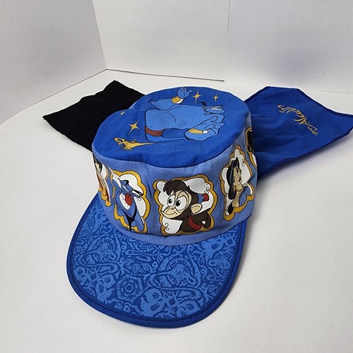 Vintage 90s Disney Aladdin Painter Cap Hat - photo 2