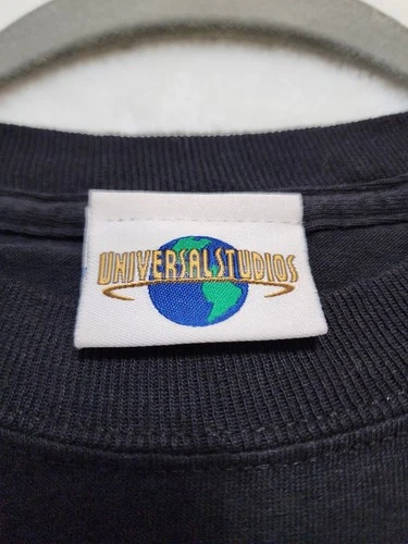 Vintage Universal Studios Born To Ride T-Shirt Skull Biker-Large - photo 4