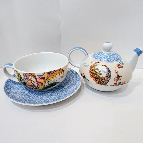 Barnes & Noble Tea Set~ Floral Design Exclusive Complete Box Set - photo 4