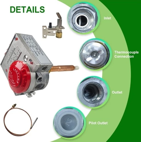 110-326 Gas Water Heater Valve Thermostat (Spanish Dial) - photo 3