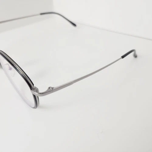 Suofeia Eyeglasses Frame Polished Black Round Model S6359 53-20- - photo 4
