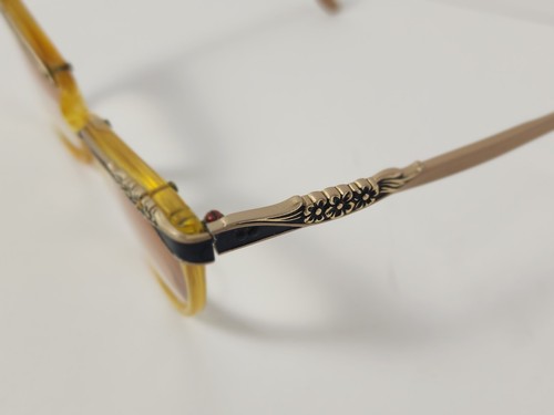 1950's Vintage American Optical Floral Cat Eye Glasses Frame - photo 4