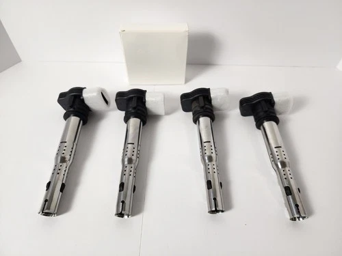 4 Ignition Coils & 4 Spark Plugs for BMW 128i 328i 330i 528i 530