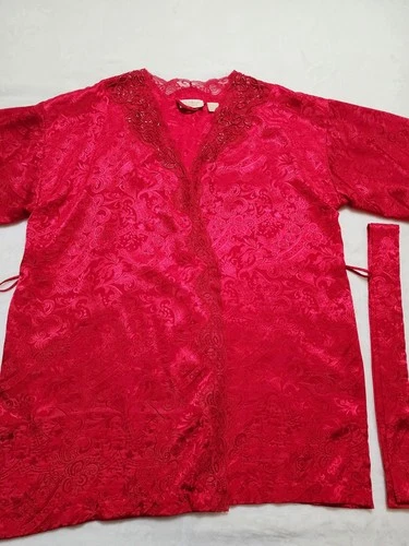 Vintage Victoria's Secret GOLD Label Robe - photo 2