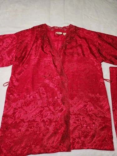 Vintage Victoria's Secret GOLD Label Robe - photo 4