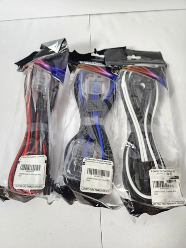 3 PACK - CableMod C-Series & E-Series ModMesh Cables + 12VHPWR