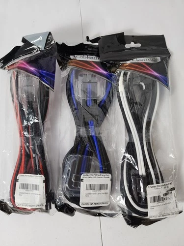 3 PACK - CableMod C-Series & E-Series ModMesh Cables + 12VHPWR - photo 2