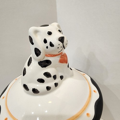 Vintage Ceramic Farmhouse Dog~ Dalmation Cookie Jar By Houston H - photo 5