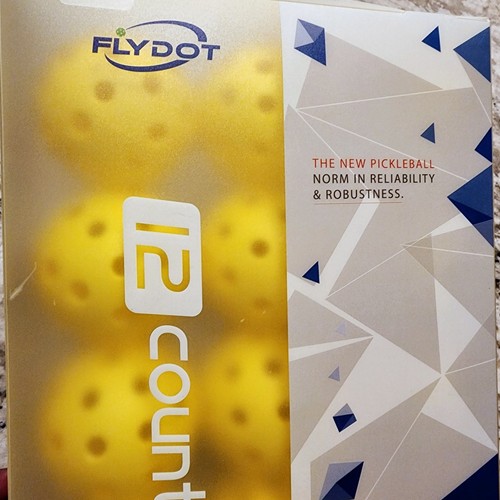 12 Count Yellow Pickleball Balls - New 12-Pack - photo 4