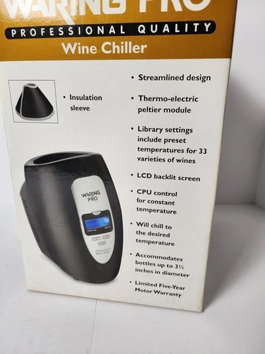 NEW Waring Pro WWC200SA Wine Warmer & Chiller Deluxe Edition - photo 3