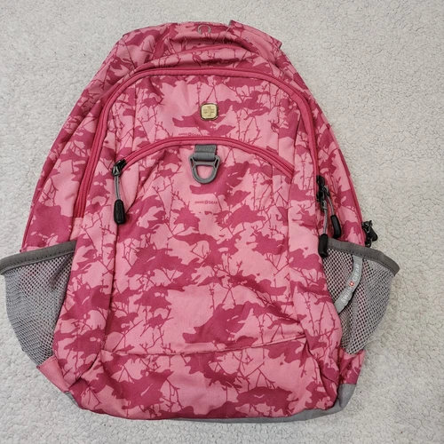 Swiss Gear Pink Backpack/Bookbag Camouflage - Padded Straps