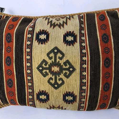 2 Vintage Newport Pillow Set Jute Kilim Rugs Decor Design~Boho - photo 5