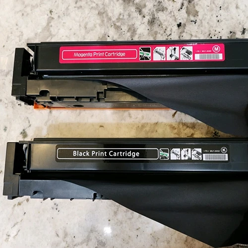 HP 202X 202A Toner Cartridges - Black & Magenta