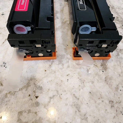 HP 202X 202A Toner Cartridges - Black & Magenta - photo 3