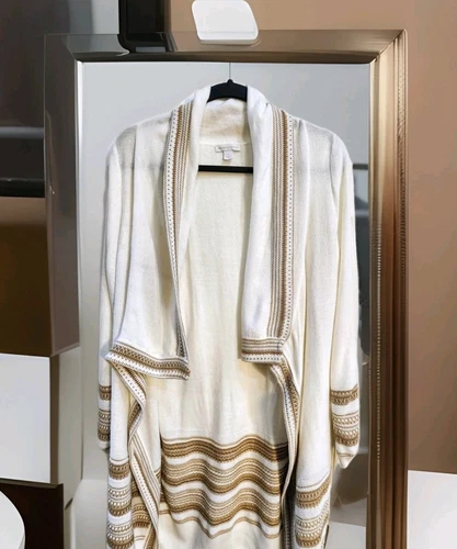 New York & Company Knit Cardigan Sweater - Medium