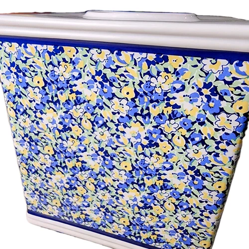 Tommy Hilfiger Ceramic Tissue Box Cover - Floral - photo 2