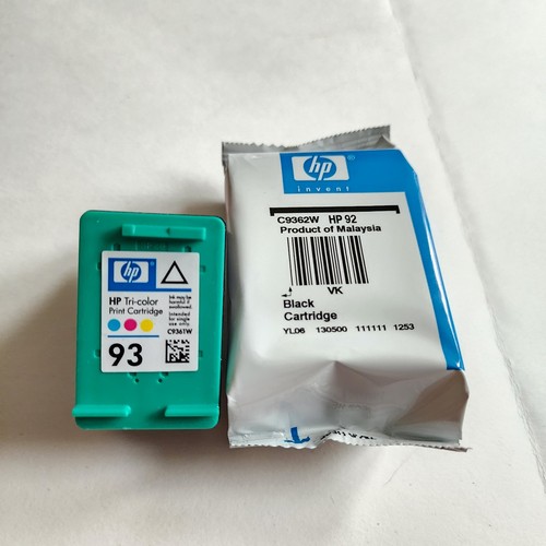 GENUINE NEW HP 92/93 Ink Cartridge 2-Pack Black & Color - photo 4