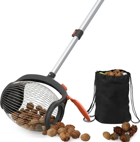 Acorn Walnut Picker Upper Roller - Foot Operated Release