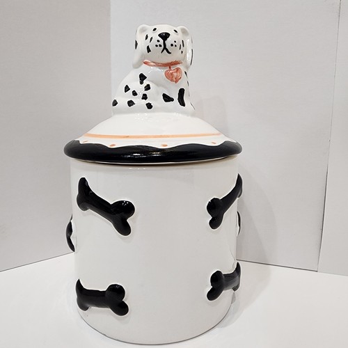 Vintage Ceramic Farmhouse Dog~ Dalmation Cookie Jar By Houston H - photo 2